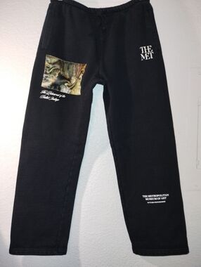 THE MET Black Sweatpants Super Thick Quality Pacsun Size Medium
